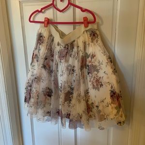 Ruffle Skirt Torrid Floral